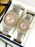 POSITIF Couple Watch – Elegant Matching His & Her Timepieces | Stylish Pair Gift For Lovers, Anniversary & Special Occasions